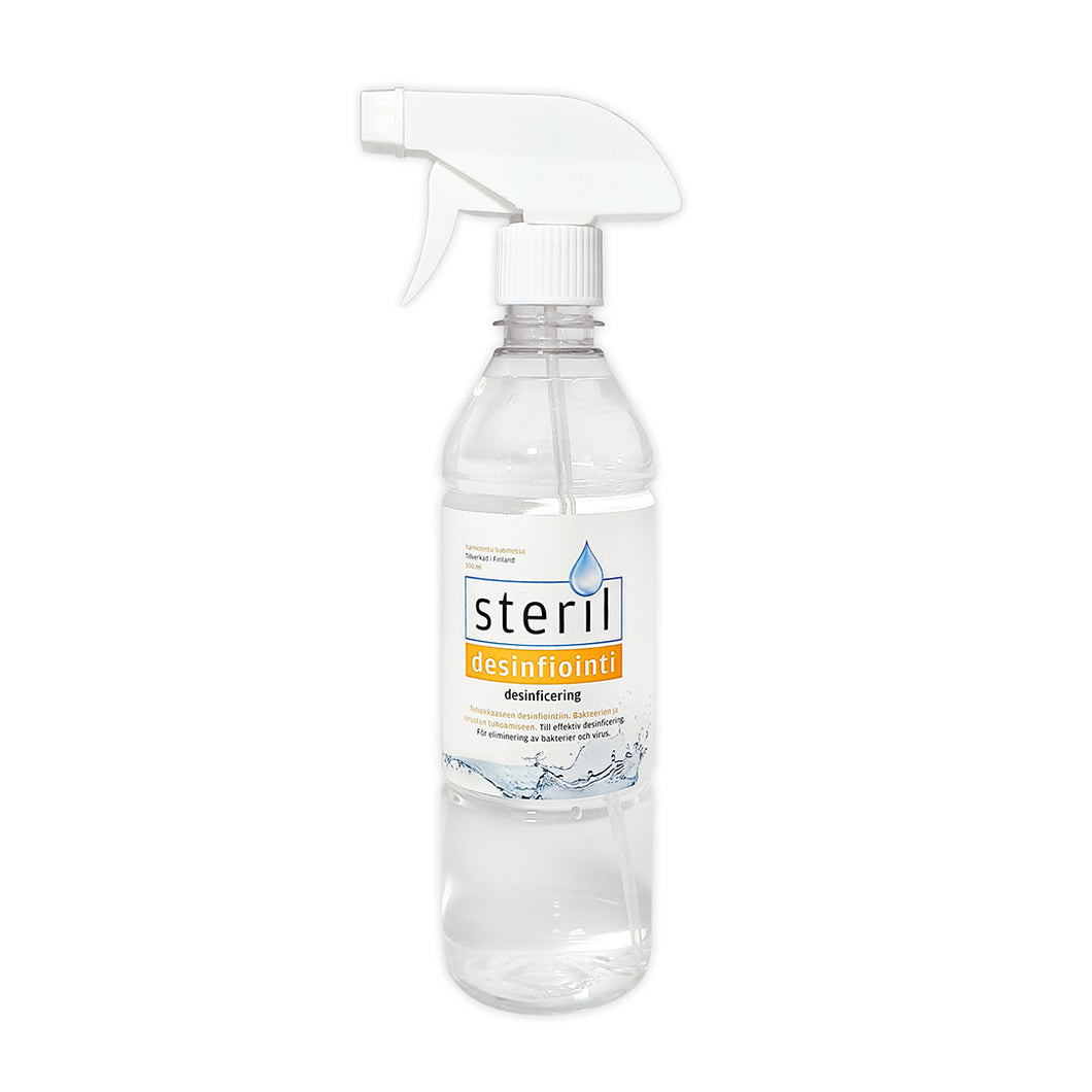 Steril Desinfiointi spraypullo 500ml (20kpl)